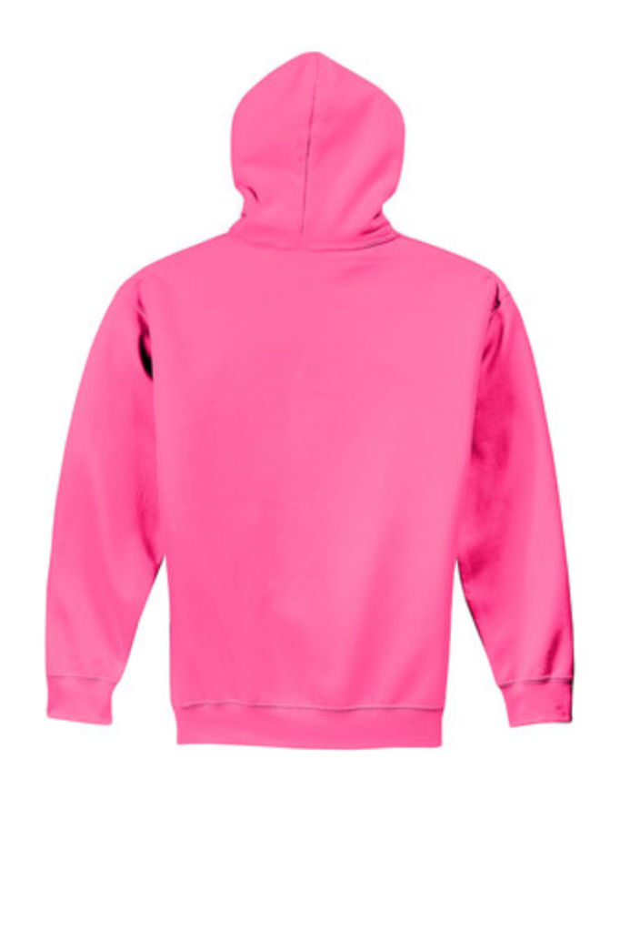 gildan pink hoodie